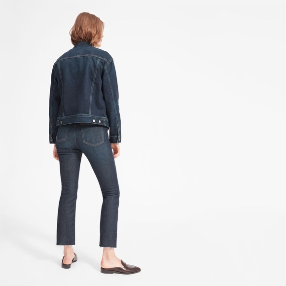 Everlane The Denim Jacket - Vintage Dark Blue Wash - Picture 5 of 8